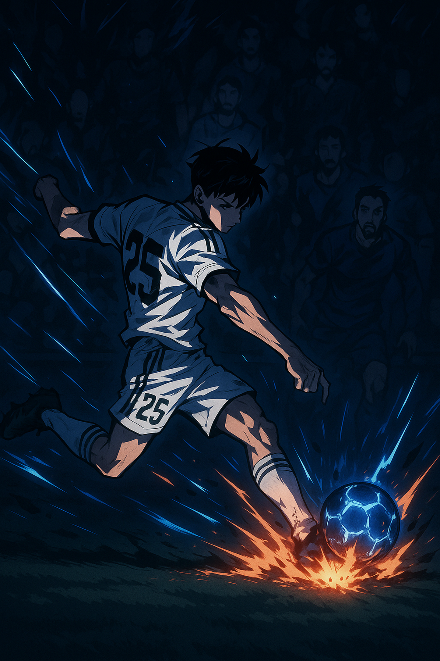T-shirt "Midnight Kick Voltage"