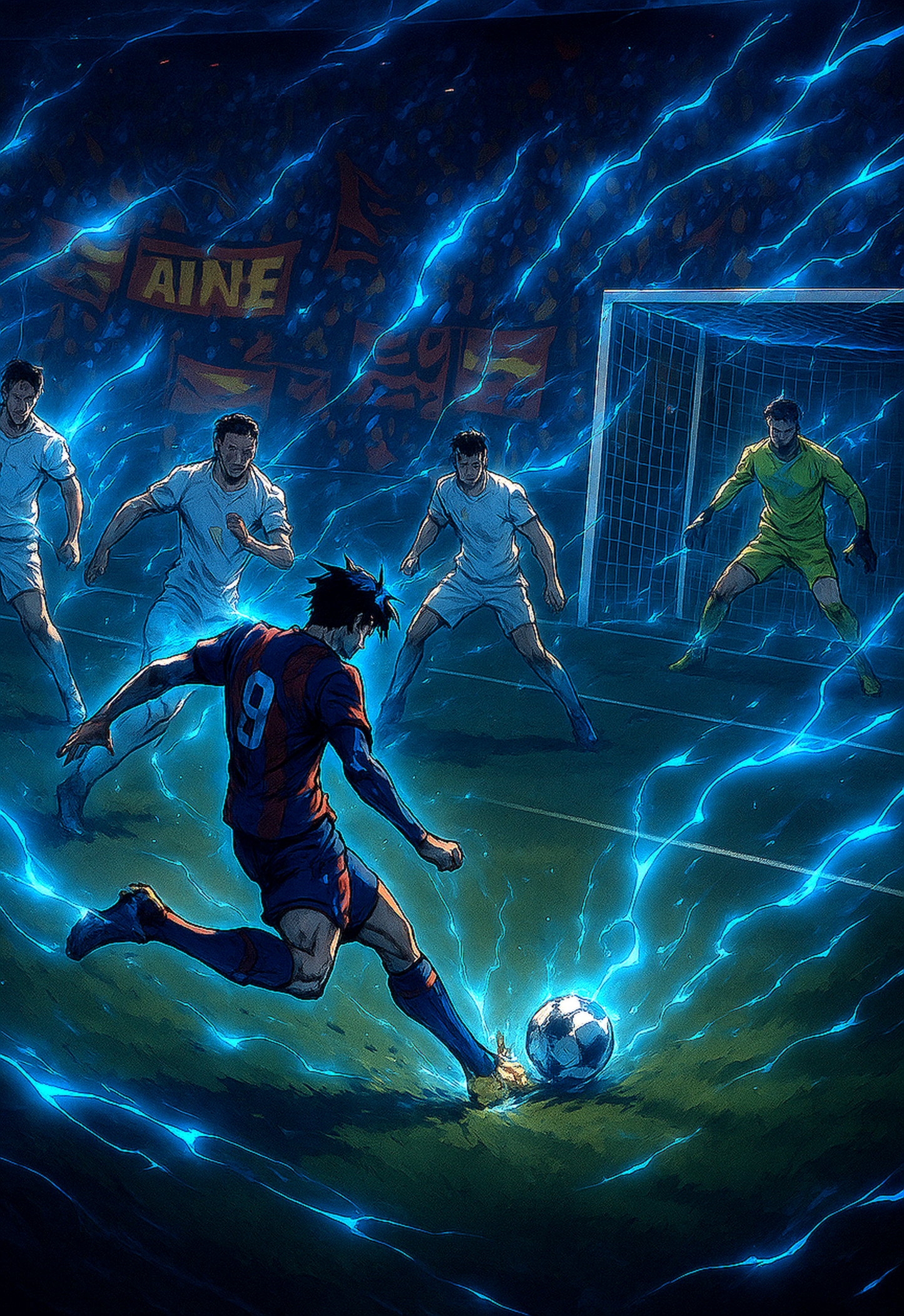 T-shirt "Blazing Goal Chronicles"